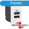 Legrand Program Mosaic ketts USB-A s USB-C tltaljzat - 3