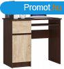 rasztal - Akord Furniture - 90 cm - wenge / sonoma tlgy (