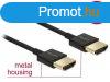 DeLock HDMI-A > HDMI-A 3D 4K 1,5m Slim Black