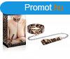  LEOPARD FRENZY COLLAR WITH LEASH 