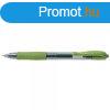 Zselstoll 0,7mm, nyomgombos Pilot G-2, rsszn lime zld