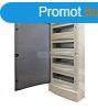 Schrack lakseloszt falon kvli 48 modul IP40 tltsz ajt