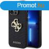 Guess br perforlt 4G Glitter Logo tok iPhone 15 Pro Max - 
