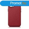 iCarer Case Leather valdi br tok iPhone 14 piros (WMI14220