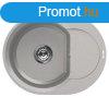 Elleci Easy ROUND 600 grnit mosogat medence Aluminium