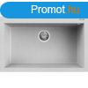ELLECI Quadra 130 Grnit Mosogattlca Aluminium M79