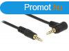 DeLock Cable Stereo Jack 3.5 mm 4 pin male > male angled 