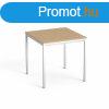 MAYAH ltalnos asztal fmlbbal, 75x75 cm, MAYAH "Free