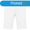Frfi mosott hats bermuda, Kariban KA750, White-40
