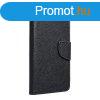Fancy Book Notesz Tok SAMSUNG Galaxy J3 2017 Fekete