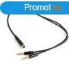 Gembird 2db Jack stereo 3,5mm -> Jack stereo 3,5mm (4pin)