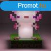 Minecraft Axolotl 3D ikon hangulatvilgts