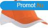 KP045 ktszn baseball sapka, 6 paneles K-UP, Orange/White-