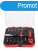 PowerFix Profi+ 23 rszes Racsnis dugkulcs s bit kszlet T