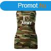 DRAGOWA ni atltaplk i love army, camouflage 180g/m2