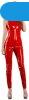 Vinyl Jumpsuit piros overall, S