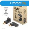 Club3D USB Type-C Gen2 Angled Adapter set of 2 up to 4K120Hz