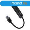AXAGON HMA-GL3A 3x USB-A + GLAN, USB3.2 Gen 1 hub, metal, 20