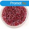 Miyuki delica gyngy - 924 - Sparkling Cranberry Lined Cryst