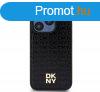 DKNY PU Leather Repeat Pattern Stack Logo Apple Iphone 15 Pr
