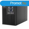 NJOY Sznetmentes ECHO PRO 1000, 1000VA, 800W, Online, LCD d