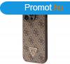 Guess 4G Strass Triangle Metal Logo tok, iPhone 15 Pro, barn