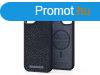 Njord Salmon Leather MagSafe Case iPhone 14 Pro Vindur | Bla