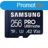 SAMSUNG Memriakrtya, PRO Ultimate microSD with Reader 256G