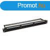 Pulsar RP-U24H5 19" patch panel, 24 port, cat5e, rnyk