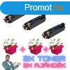 3+3DB-os PAKK, HP -hez, ?3DB CE285A / Canon-hoz CRG-725 / CR