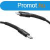 MobilNET Adat-, tltkbel fonott USB-C/Lightning, 3A, 20W, 