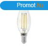 LED filament E14 6W gyertya veg hideg fehr 1410 (Optonica)