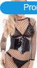 Kinky Diva PVC Front Waist Cincher L/XL
