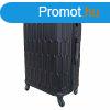 Fekete brnd M-es mret kzepes kemnyfal 63 cm 20 kg-os