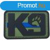 WARAGOD K9 Paw PVC rtt, zld