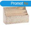 Tbbcl rendszerez DKD Home Decor Fehr Termszetes Mangf