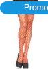  Fence Net Thigh Highs - RED - O/S - HOSIERY 