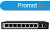 Techson TCS AGP08 2GU 10 portos PoE switch