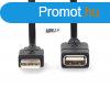 USB 2.0 hosszabbt kbel A-aljzat A-dug 1 m GL60010BK10