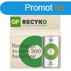 EMOS B2543, GP ReCyko NiMH Akkumultor HR20 (D) 3000mAh 2db