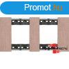 Bticino Living Now 2x2 modulos keret, cooper, Bticino KA4802