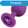 Jewel Purple Plug Medium