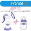 Lansinoh 2 fzis mellszv + 160ml-es cumisveg