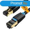 Vention UTP Patch (Cat.8, SFTP, fekete), 3m, kbel
