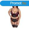 Cottelli Plus Size ? melltart szett (piros)