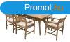 Teak kerti elrendezs WINSTON 1+6