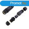 Vzll Doboz,terminl blokk fekete 5-9mm IP68 (V-TAC)