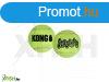 KONG SqueakAir Balls Teniszladba Kutyajtk 2 db L