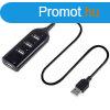 Hi-speed 4 portos USB 2.0 hub 1 m&#xE9;ter hossz&#xF