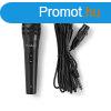 NEDIS MPWD15BK mikrofon, 5m levehet kbel, 80Hz-12kHz, 600 
